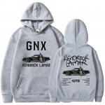 GNX Album 2024 Tr&uuml;kitavad kapuutsid Kendrick Lamar R&auml;ppar Rock Style Sviitrid Unisex Streetwear pikkade varrukatega kapuutsiga pulloverid M
