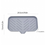 Valamu silikoonalus koos t&uuml;hjendusseebi k&auml;sna hoidikuga Lauapealne kraanikausi puhastushari seebihoidik k&ouml;&ouml;gi korraldaja L