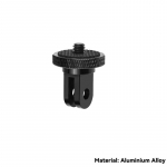 1/4-tolline kruviga statiiviadapter 360 p&ouml;&ouml;rlev kinnitushoidik Go Pro jaoks 12 11 10 9 8 Insta360 One X X2 X3 X4 DJI kaamera tarvikud