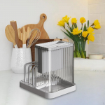 3 in 1 Cutting Boards Knife Organizer Pot Lids Block and Utensil Holder for Chopping