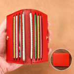 &Uuml;li&otilde;huke kaardihoidja auto juhilubade kott Kunstlik PU kaanel auto s&otilde;idudokumentide jaoks ID-kaardi hoidja rahakott Rahakoti &uuml;mbris kaadmiumpunane v&auml;rv