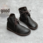 Retro Ehtsast Nahast Naiste Chelsea Saapad - Vabaaja &Uuml;mara Ninaga, Mitmek&uuml;lgsed Pehmed Nahast ja Tallaga, L&uuml;hikesed Briti Stiilis Martini Saapad 39 kohv