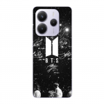 Coque Xiaomi Redmi Note 14 5G bts signature nuit etoil&eacute; Maniacase