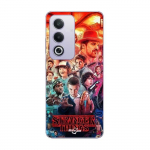Coque - Maniacase - Oppo A80 - Noir - Souple - Stranger Things Saison 4