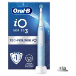 Oral-B iO 3S Brosse &Agrave; Dents &Eacute;lectrique Bleue, 1 Brossette