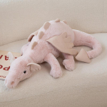 Hiiglaslik pehme plush m&auml;nguasi lendav draakon plush m&auml;nguasjad valge roheline roosa dinosaurus padi t&auml;idetud looma pehme nukk s&uuml;nnip&auml;evakingitused kaunistused about 30cm
