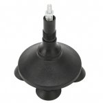 Walking Sticks Foot Pad Aluminium Alloy 360 degrees 4 Legs Prevent Slipping Quad Walking Canes Pads