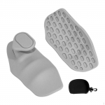 Weight Lifting Grip Pads Fingerless Workout Gloves Pull up Grips Palm Protection for Exercise must