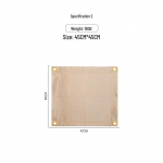 Tulekindel v&auml;lipikniku- ja matkamatt &ndash; k&otilde;rge temperatuuriga leegiaeglustav klaaskiust tekk