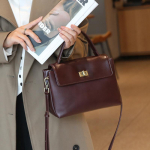 Ehtne Nahk Naiste Kott Crossbody Kott Naiste Uus K&otilde;rgetasemeline Retro &Otilde;lakott Moodne Mitmek&uuml;lgne T&ouml;&ouml;le Sobiv K&auml;ekott 23*8*18