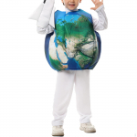 Children Costume Boys Girls Cute Earth for Props Party Supplies Dress up S