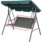 Aiakiige istmekate UV-kindel kiigekate Veekindel kiigekate