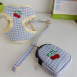 Koera veok&ouml;iega jalutusk&ouml;is v&auml;ikesele koeraketile kassile lemmiklooma vesti rinnarihma kaelarihma komplekt Koera rakmete ja jalutusrihma komplekt M