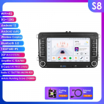 Ossuret 7 Android Auto Autoraadio GPS Stereo VW GOLF PASSAT Polo Fabia Tiguan Jetta Caddy Octavia YEti Superb Fabia Leon Intelligentne Multimeedia jaoks S8 8Core 8G 128G