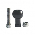 17mm/25mm kuulpea adapter Lihtne reguleerimine M6/M8/M10 polt Kuulpea adapter Telefoni hoidik Auto kinnitus Tarvikud 17mm M6