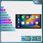 Hizpo AI Intelligents&uuml;steem Universaalsele 7-tollisele Autoraadiole Multimeedia Video M&auml;ngija GPS Carplay Android Auto 4G 2 Din 2din Autoradio BT android raadio P2CP 4Core 2G 32G AI