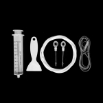 5 tk/komplekt K&uuml;lmkapi &auml;ravooluava ummistuse eemaldaja k&uuml;lmiku auguhari vee v&auml;ljalaskeava puhastusvahend majapidamises kasutatavate puhastusvahendite jaoks 5PS/1set valge