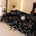 Vintage Kvaliteetne Diivanikate Prantsuse Stiilis Kriimustuskindel Chenille Universaalne Diivanikate 180 x 180cm
