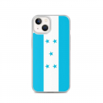 Coque iPhone &ndash; Drapeau Honduras &ndash; Supp &ndash; Mitmev&auml;rviline &ndash; &Uuml;hilduv iPhone 13 &ndash; Plastikust l&auml;bipaistev