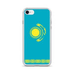Coque iPhone &ndash; Kasahstan &ndash; Drapeau officiel &ndash; Supp &ndash; Mitmev&auml;rviline &ndash; &Uuml;hilduv iPhone 6S Plus