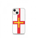 Coque T&eacute;lephone Drapeau Guernesey &ndash; iPhone 13 mini