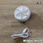 Mini ultraheli turbopesumasin kodureisiks Kaasaskantav USB-toitega puhastuspesumasin aluspesu sokid