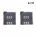 2 tk Mup-C792 Micro SIM-kaardi pistik Patch Ise-l&auml;bistav 6+1P/8+1P Pesa Pesa