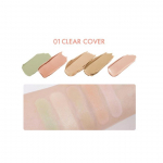 LUNA Conceal Blender Palette 6g /01 Clear Cover, 02 Pure Cover, 03 Perfect Cover Natural, 04 Perfect Cover Medium/ Make-Up, Korean Cosmetics, Kbeauty 01