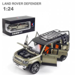 Uus 1:24 Land Rover Defender maastur M&auml;nguasi Sulamist Auto Diecasts & M&auml;ngus&otilde;idukid Metallist Auto Mudel Simulatsioon Kollektsioon M&auml;nguasjad Lastele Kingitused roheline