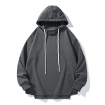 S&uuml;gisene pusa meeste uus Ameerika t&auml;navamood l&otilde;hikuga vabaaja lahtine &uuml;hev&auml;rviline mitmek&uuml;lgne kapuutsiga pusa 3XL hall