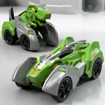2 &uuml;hes muunduv dinosauruseauto deformeeruvad m&auml;nguasjad inertsiaalselt libisev dino automaatselt muunduvad figuurid robot valatud m&auml;nguasi poiste kingitus