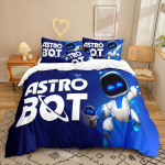 Animatsioonisari 3D digitaaltr&uuml;kk Kolmeosaline voodipesukomplekt Voodilina Tekikott 90 * 200 two-piece set