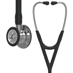 Littmann Stetoskoop Tundlikkus Viimistlus 6177 [K&otilde;rge Kaks-&uuml;hes Toru] Must/Peegel must