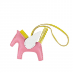 Nahast Pegasuse ripatsi materjalipakett, V&auml;ikese hobuse tiivad, Nahast hobuse armastuse koti aksessuaarripats