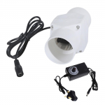 K&otilde;rge efektiivsusega 20/25/32/40/46mm sissevoolukanalisse paigaldatav metalllabadega ventilaator k&ouml;&ouml;gi ventilatsiooniks ja suitsu eemaldamiseks UK-46