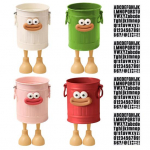 Multikas Pliiatsihoidja &Uuml;mmargune Vertikaalne Pliiatsihoidja Kontorisse Koju &Otilde;ppimiseks Lauale 4pcs with sticker mitmev&auml;rviline