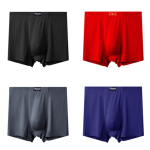 4 tk Suur suurus Aluspesu Meeste Alusp&uuml;ksid Hingavad Alusp&uuml;ksid Modal &Uuml;lem&otilde;&otilde;dulised Bokserid l&uuml;hikesed p&uuml;ksid 3XL 4XL 5XL 6XL 7XL 8XL 9XL 10XL 11XL 12XL 13XL 6XL red