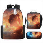Godzilla Godzilla &Otilde;pilase Koolikott Multikas Laste Seljakott Kotike Anime Trend 17 inch backpack