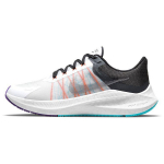 Nike Zoom Winflo 8 Valge Must Naiste Tossud Tume Suitsuhall Metallik H&otilde;be CW3421-103 37.5