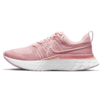 Nike React Infinity Run Flyknit 2 Roosa glasuur Naiste tossud Roosa-vaht Valge CT2423-600 38