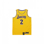 Nike NBA Swingman s&auml;rk, Los Angeles Lakers Lonzo Ball Edition Meeste s&auml;rk Kollane AA7099-728 S