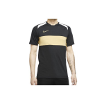 Nike Dri-Fit Academy Kiiresti kuivav L&uuml;hikeste varrukatega Jalgpalli T-s&auml;rk Meeste Topid Must Valge Kuldne BQ7353-010 M