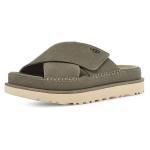 UGG Goldenstar Ristl&otilde;ikega Sandaalid Kahekihiline Nahast Ristmugul Mugavad Moodsad Sandaalid Naiste Sandaalid Sammalroheline 1137910-MSG 36