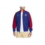 Nike Barcelona Jalgpalliklubi Dri-FIT V&auml;rviplokk Logo L&otilde;tv L&otilde;ige Higi &Auml;ravoolav Mugav Jakk Meeste Jakk FN9625-455 S