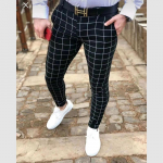 Ruuduline mood Euroopa ja Ameerika &Uuml;hendriikide stiilis meeste p&uuml;ksid Business Casual Travel &otilde;hukesed p&uuml;ksid mugavad ja mitmek&uuml;lgsed p&uuml;ksid L must