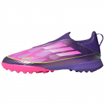 Adidas Lamine Yamal X F50 Seeria Moodsad Mugavad Jalgpallikingad Unisex Jalgpallikingad Lilla Roosa JQ9734 37⅓