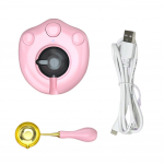 Ahjulusikate komplekt DIY templite k&auml;sit&ouml;&ouml; kassik&auml;pp USB vahaahjulusikate komplekt K&auml;sitsi valmistatud tarvikud soojendavad sulamist&ouml;&ouml;riistad pulmakutsete jaoks roosa