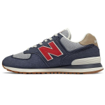 New Balance Nb 574 Retro amortisatsioon Hingav Madala s&auml;&auml;rega Vabaaja Jooksukingad Unisex tossid Tumesinine Punane ML574PTR 36