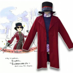 T&auml;iskasvanute &scaron;okolaaditehase kost&uuml;&uuml;m Meeste &scaron;okolaadikost&uuml;&uuml;m Pintsak Jakk Vest S&auml;rk M&uuml;ts Komplekt T&auml;iskasvanute Halloweeni Cosplay &Uuml;likond Komplektid 3XL 65-70kg beež