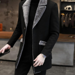 S&uuml;gis Talv Meeste &Uuml;ler&otilde;ivad &Uuml;herealine Pestav Paks Allap&ouml;&ouml;ratav Krae Jakk &Uuml;lipehme Meeste Trenchcoat T&ouml;&ouml; jaoks XXXXXL hall